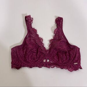 Victoria’s Secret Pink Purple‎ Lace Date Unlined Bra